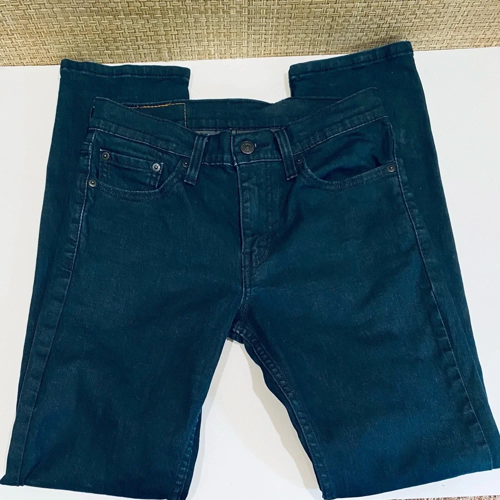 🌟3xHP🌟Like New! Levi’s 511 Slim Dark Denim Jeans 29 x 32 Sustainably Made! - Picture 7 of 10